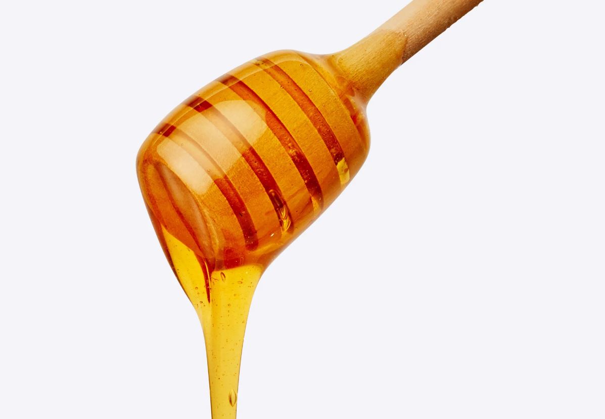 Quality honey texture