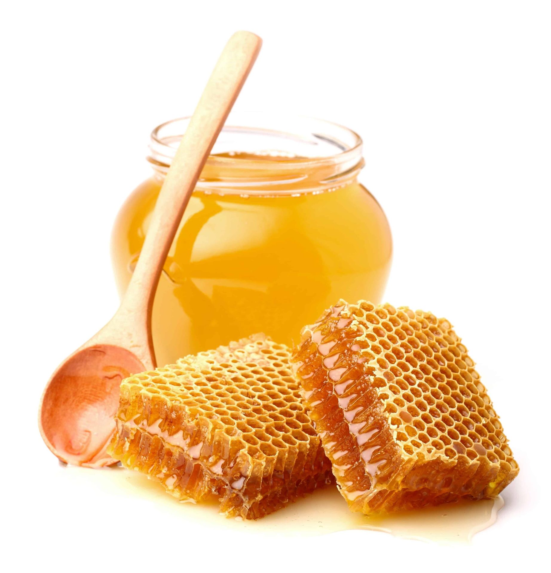 عسل کنار موم دار