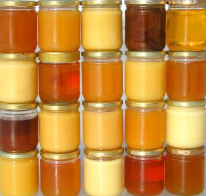 عسل کنار شفاف و روشن