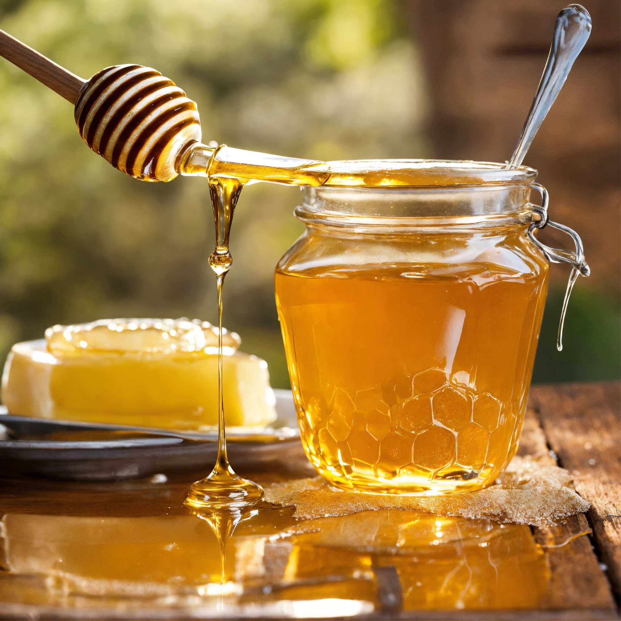 Food production with high quality honey