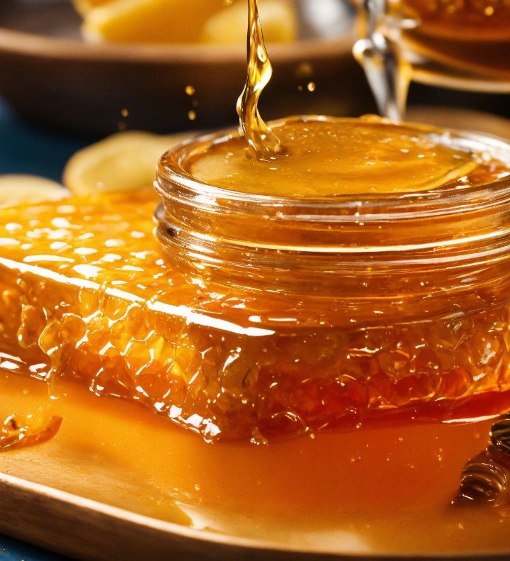 Natural honey without sugar syrup