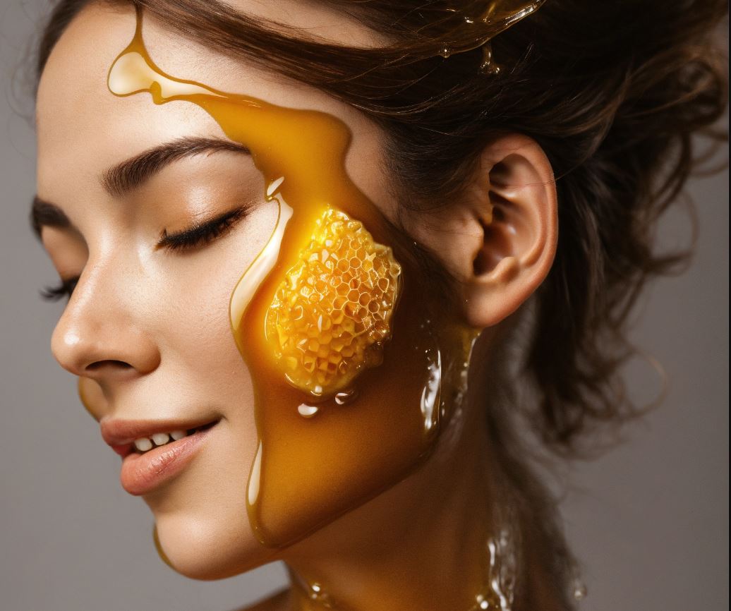 Honey to remove facial acne