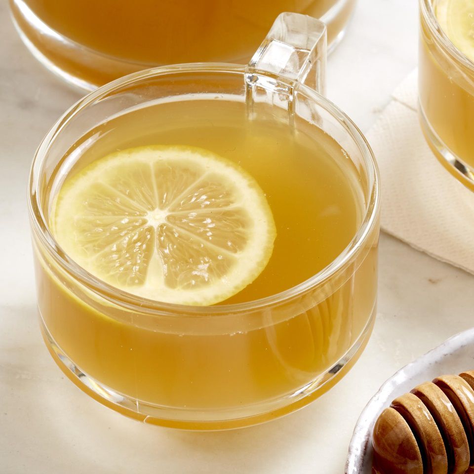 Lemon honey tea