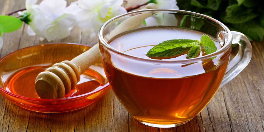 Fragrant honey tea