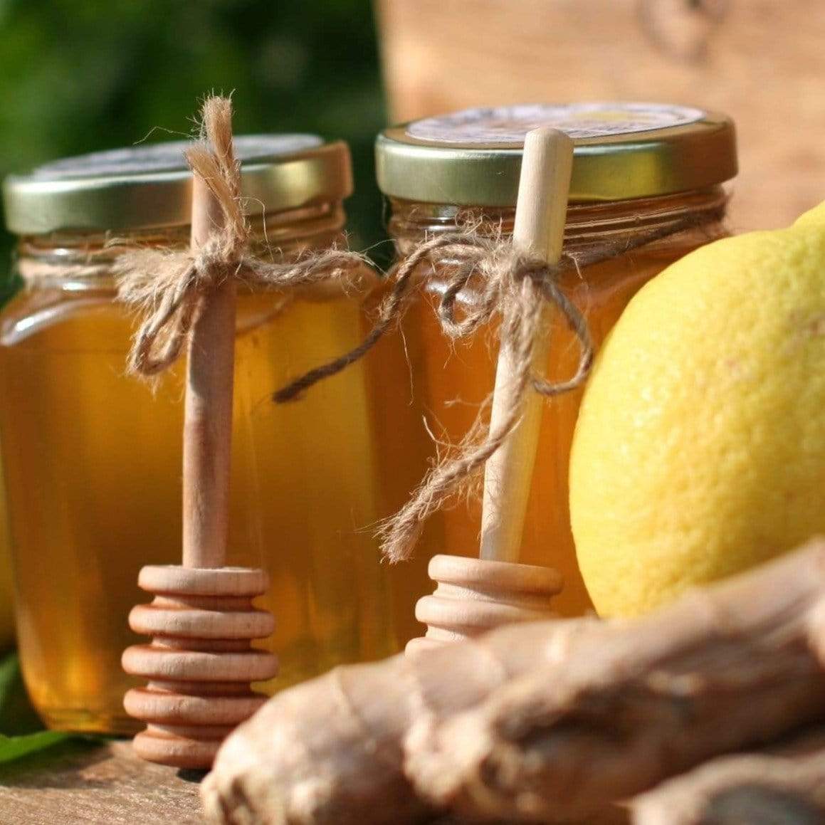 Production of honey from lemon blossoms