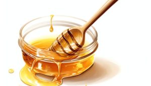 The latest export model of Iranian honey with good texture