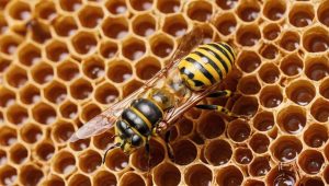 Natural mountain honey