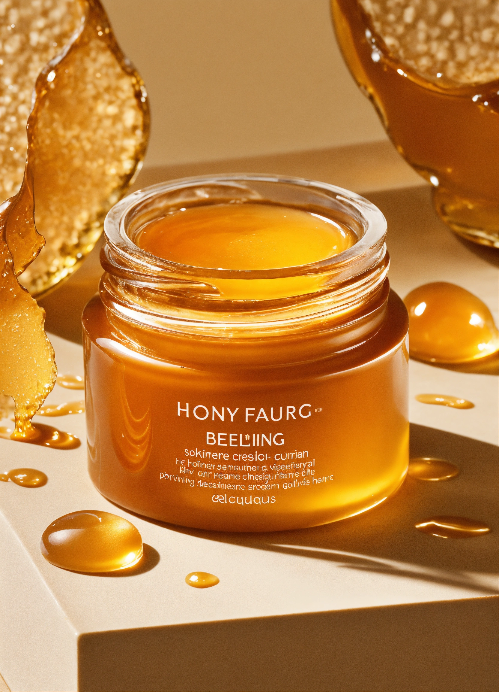  Natural honey for facial skin